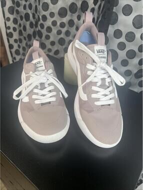 New No Box Vans Ultrarange Exo Mauve Mist/White Shoes Womens 9.5 Men’s 8 500264